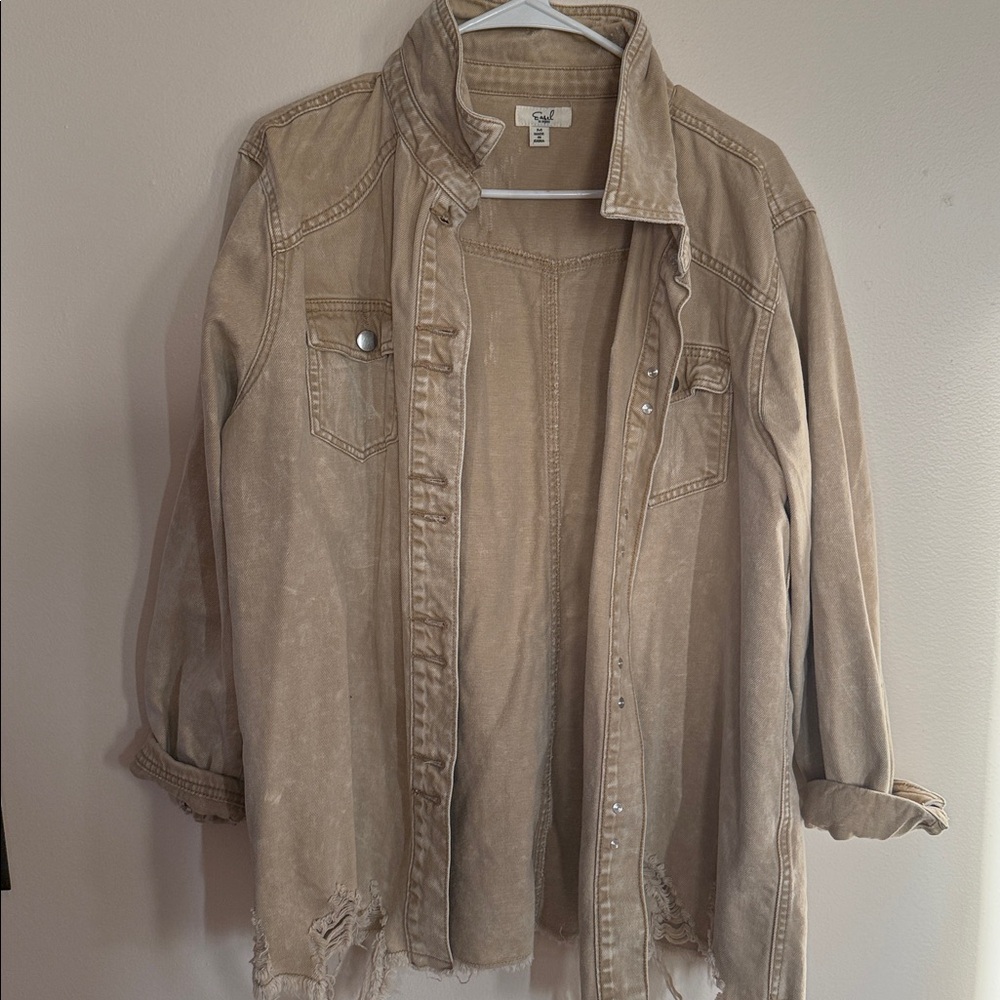 Easel Los Angeles Jean Jacket